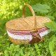Picnic Straw Basket